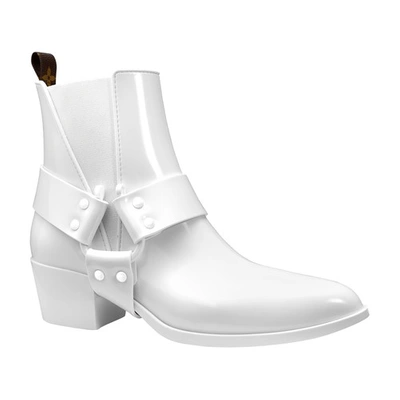 Louis Vuitton Rhapsody Ankle Boot In Blanc