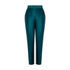 Alberta Ferretti Mikado Pants In Ottanium