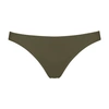 Eres Slim-fit Bikini Bottoms In Olive Noire
