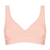 Eres Sasha Soyeuse Wireless Crop Top Bra In Pois De Senteur