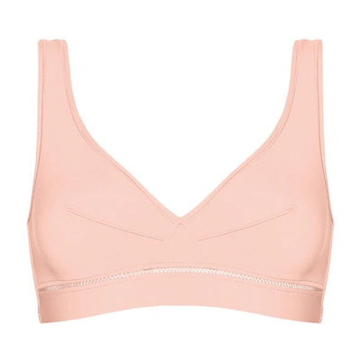 Eres Sasha Soyeuse Wireless Crop Top Bra In Make_up