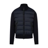 Tom Ford Padded Zip-up Jacket In Md Blu Sld