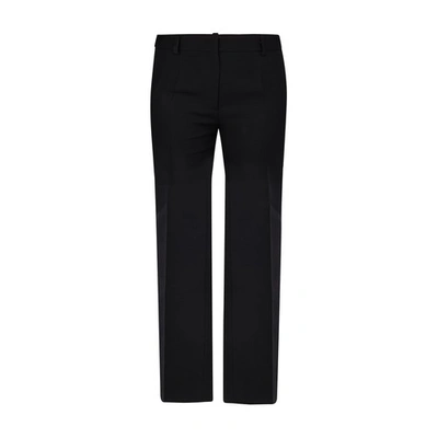 Valentino Flared Pants In Nero