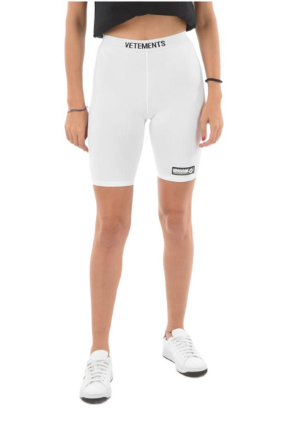 Vetements Women's  White Other Materials Shorts