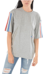 ADIDAS ORIGINALS ADIDAS WOMEN'S GREY OTHER MATERIALS T-SHIRT,GN29550MGREYH 44