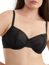 Bare The Push-up Without Padding Bra In Black