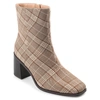 Journee Collection Sloann Tru Comfort Foam Bootie In Multi