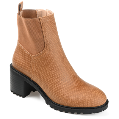 Journee Collection Collection Women's Tru Comfort Foam Hallie Bootie In Multi