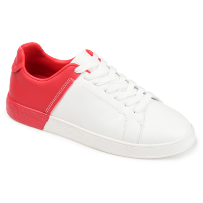 Journee Collection Collection Women's Tru Comfort Foam Sabble Sneaker In Red