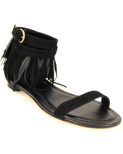 Tod's Tods Leather Sandal In Black