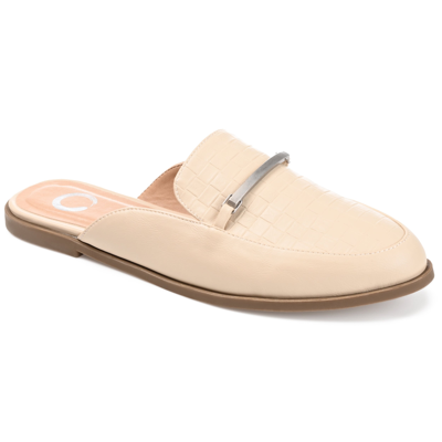 Journee Collection Rubee Mule In White