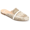 Journee Collection Collection Women's Reneye Flat In Beige