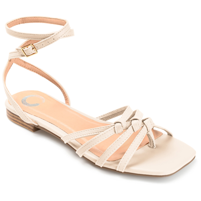Journee Collection Collection Women's Indee Sandal In Off White