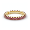 THE ETERNAL FIT 14K 1.43 CT. TW. RUBY ETERNITY RING