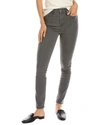 7 FOR ALL MANKIND GWENEVERE STEEL GREY HIGH-RISE STRAIGHT JEAN