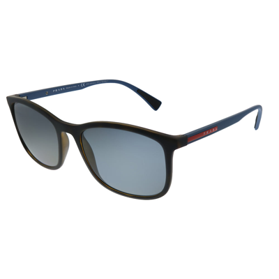 Prada Linea Rossa Lifestyle Ps 01ts U61144 Unisex Rectangle Sunglasses In Multi