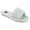 JOURNEE COLLECTION COLLECTION WOMEN'S FAUX FUR SUNLIGHT SLIPPER
