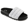 Journee Collection Collection Women's Tru Comfort Foam Lazro Sandal In Grey