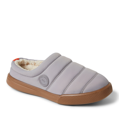 Dearfoams Women's Kendra Nylon Sport Lounge Clog In Grey