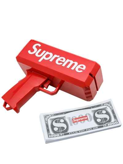 Supreme X Cashcannon Money Gun In Red