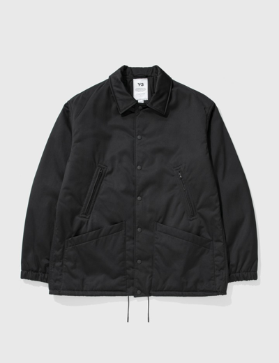 Y-3 BLACK CLASSIC COACH JACKET 