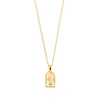 LAVANI JEWELS THE HOURGLASS GOLD NECKLACE