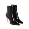 SANTONI LEATHER ANKLE BOOTS