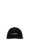 Stella Mccartney Stella Mc Cartney Black Velvet Baseball Cap