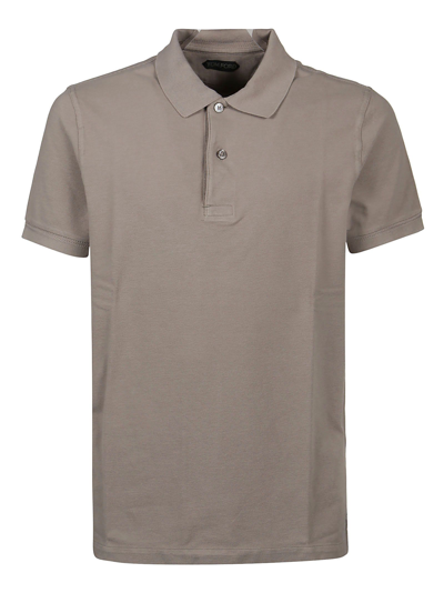 Tom Ford Mens Brown Other Materials Polo Shirt