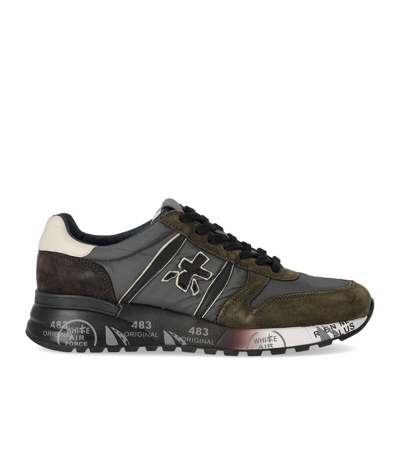 Premiata Landervar Low-top Sneakers In 4951grey