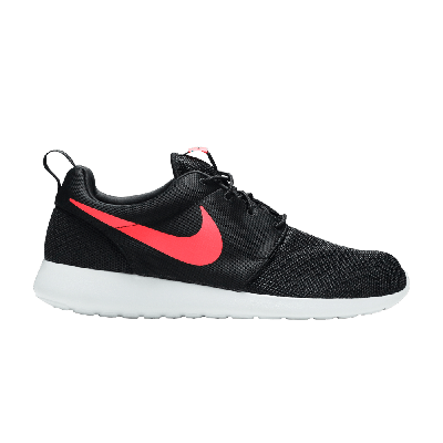Pre-owned Nike Roshe One 'black Solar Red'