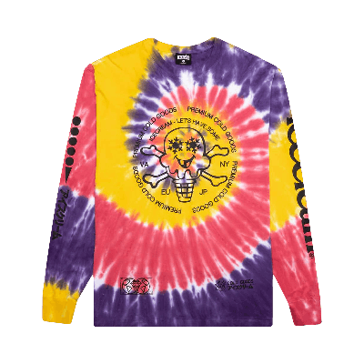 Pre-owned Icecream Cold Goods Long-sleeve Knit 'tie Dye' In Multi-color