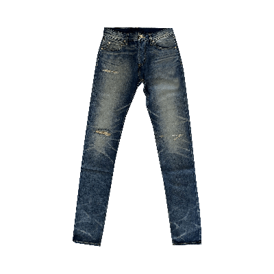 Pre-owned Essentials Fear Of God  Jeans 'dark Indigo' In Blue
