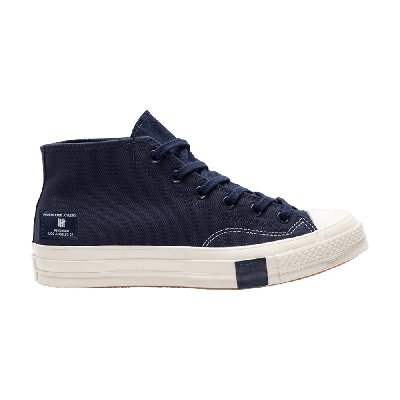 Pre-owned Converse Undefeated X Chuck 70 Mid 'black Iris' In Blue