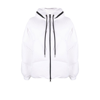MONCLER WHITE ESTOM HOODED QUILTED JACKET,H20931A00080595A217919379