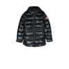 Canada Goose Black Crofton Hooded Quilted Jacket In Black
