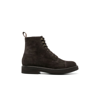 GRENSON BROWN HARRY SUEDE BOOTS,11373218018032