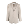 The Frankie Shop Neutral Gelso Oversized Blazer In Neutrals
