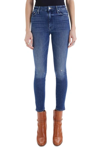 Mother Looker High Waist Skinny Jeans In Getalongs