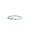 Luis Morais 14k Yellow Gold Ribbed Hexagon Bolt Cord Bracelet In Gold