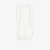 MASTERPEACE WHITE PORCELAIN FLORAL PRINT COTTON DRESS,MPPF222418015988