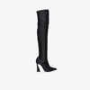 GIANVITO ROSSI 120 OVER-THE-KNEE BOOTS - WOMEN'S - CALF LEATHER/LYCRA,G8038615RICLYC17923058