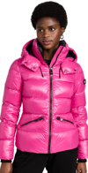 Mackage Madalyn Lustrous Light Down Jacket With Hood
