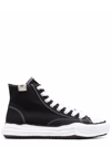 MIHARAYASUHIRO BLACK HIGH-TOP LACE-UP trainers