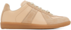 Maison Margiela Woman Sneakers Mustard Size 6 Soft Leather In Yellow