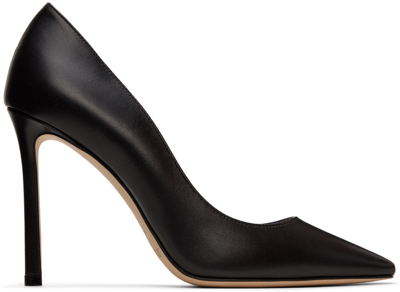 Jimmy Choo Romy 100 Leather Pump In Black