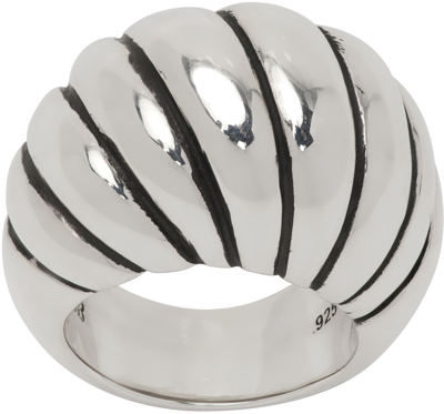 Sophie Buhai Silver Large Shell Ring In Sterling Silver