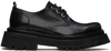 Ami Alexandre Mattiussi Black Round-toe Derbys In 001 Black