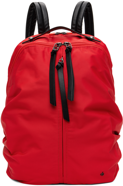 Rag & Bone Red Commuter Backpack