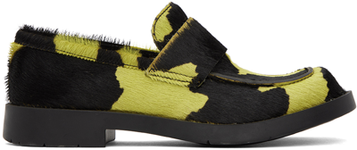 Camperlab Black & Green Mil 1978 Loafers In Multicolor